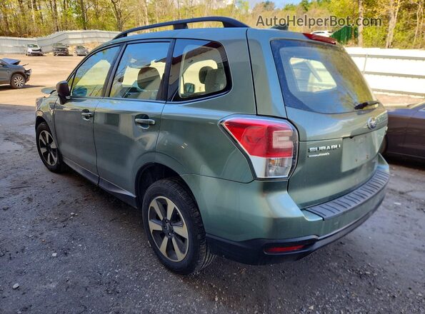 JF2SJABC9HH536785 2017 SUBARU FORESTER Green უკანა მარცხენა