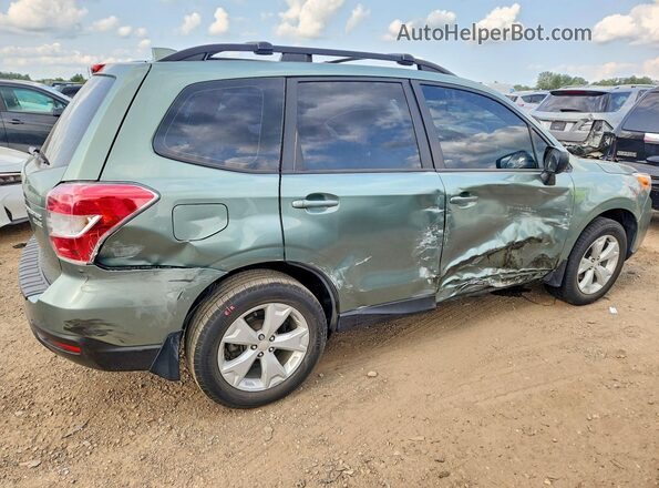 JF2SJABCXGH453574 2016 SUBARU FORESTER Green უკანა მარჯვენა