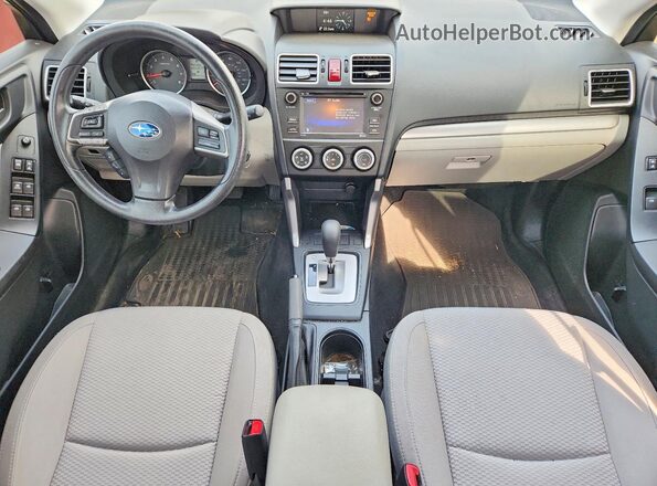 JF2SJABCXGH453574 2016 SUBARU FORESTER Green წინა პანელის ხედი