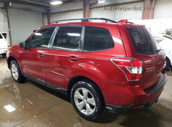 JF2SJABCXGH479351 2016 SUBARU FORESTER Red Tył lewy