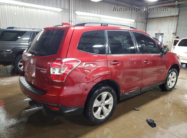 JF2SJABCXGH479351 2016 SUBARU FORESTER Red Tył prawy