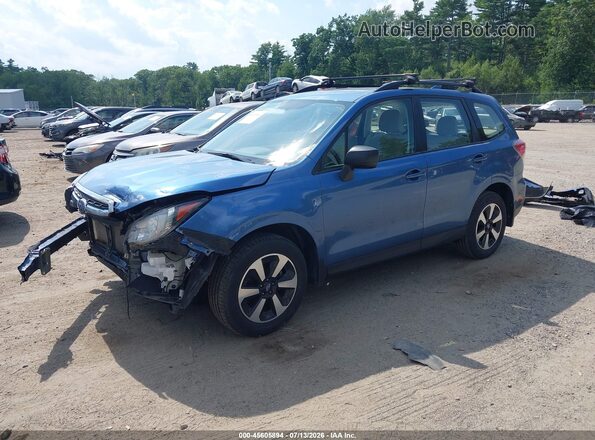 JF2SJABCXHH477343 2017 SUBARU FORESTER Blue Przód lewy