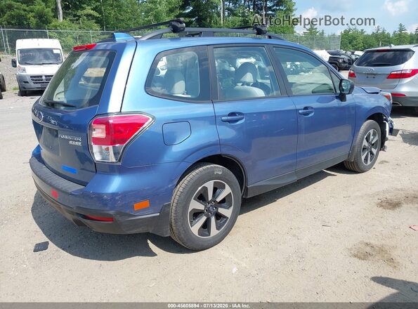 JF2SJABCXHH477343 2017 SUBARU FORESTER Blue Tył prawy