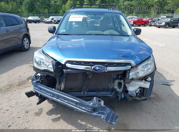 JF2SJABCXHH477343 2017 SUBARU FORESTER Blue Widok wnętrza z tyłu