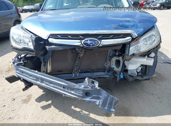 JF2SJABCXHH477343 2017 SUBARU FORESTER Blue Widok z przodu