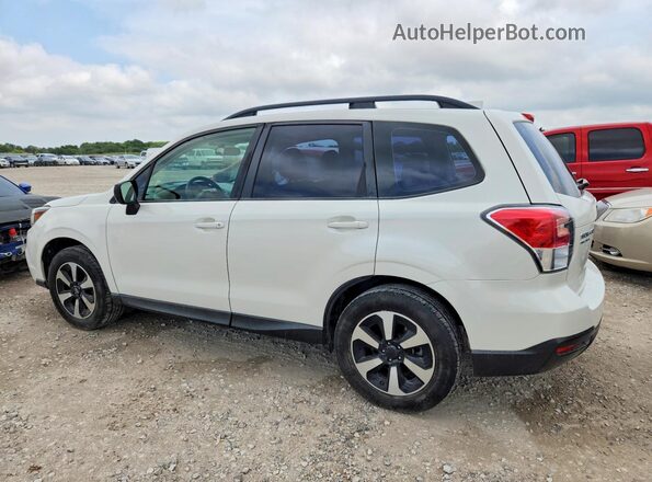 JF2SJABCXJH546649 2018 SUBARU FORESTER Белый Задняя левая четверть