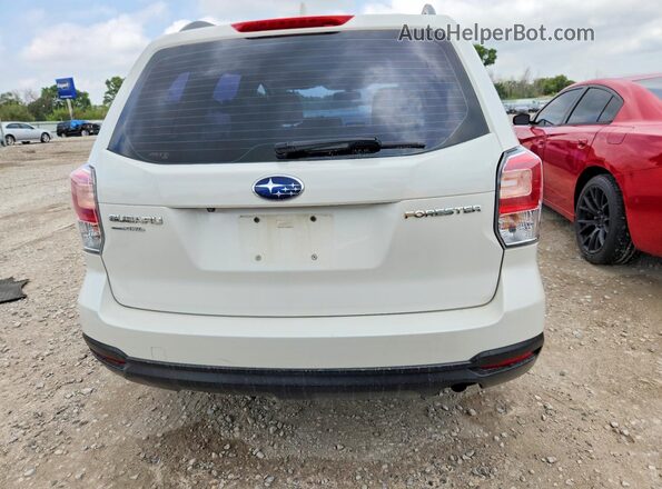 JF2SJABCXJH546649 2018 SUBARU FORESTER Белый Вид сзади