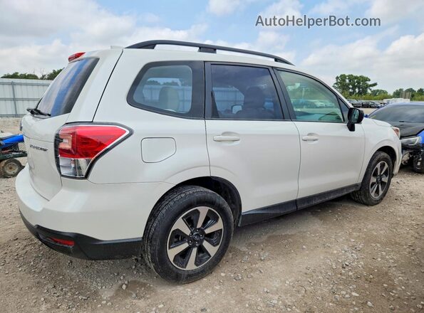 JF2SJABCXJH546649 2018 SUBARU FORESTER Белый Задняя правая четверть