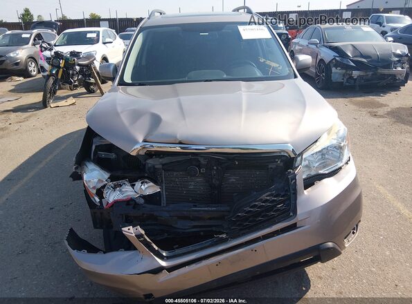 JF2SJADC0GH440586 2016 SUBARU FORESTER Pewter Вид щитка приладів