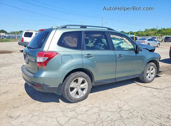JF2SJADC0GH469313 2016 SUBARU FORESTER Зеленый Задняя правая четверть