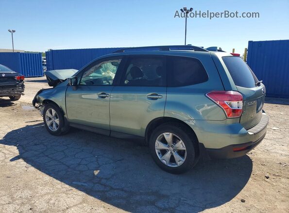 JF2SJADC0GH469313 2016 SUBARU FORESTER Зеленый Задняя левая четверть