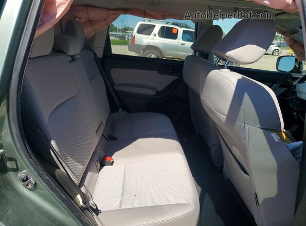 JF2SJADC0GH469313 2016 SUBARU FORESTER Зеленый Вид задней части салона