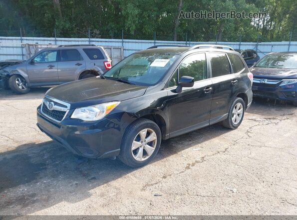 JF2SJADC0GH493627 2016 SUBARU FORESTER Black Przód lewy