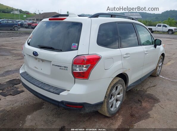 JF2SJADC0GH506957 2016 SUBARU FORESTER Белый Задняя правая четверть