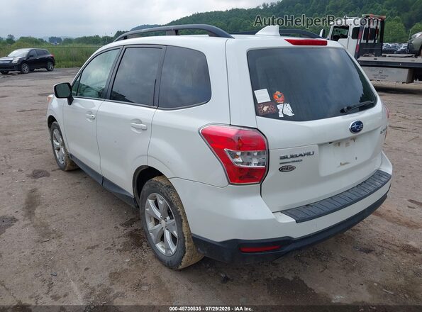 JF2SJADC0GH506957 2016 SUBARU FORESTER Белый Задняя левая четверть