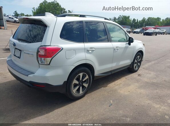 JF2SJADC0HH537482 2017 SUBARU FORESTER White Задня права чверть