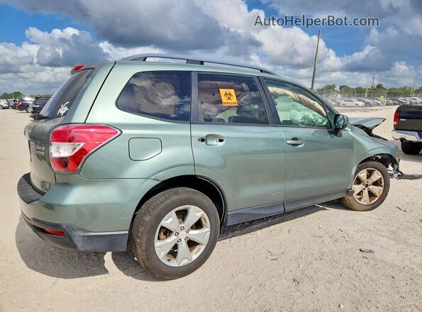 JF2SJADC1GH400355 2016 SUBARU FORESTER Green Rear right