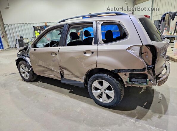 JF2SJADC1GH402672 2016 SUBARU FORESTER Желто-коричневый Задняя левая четверть