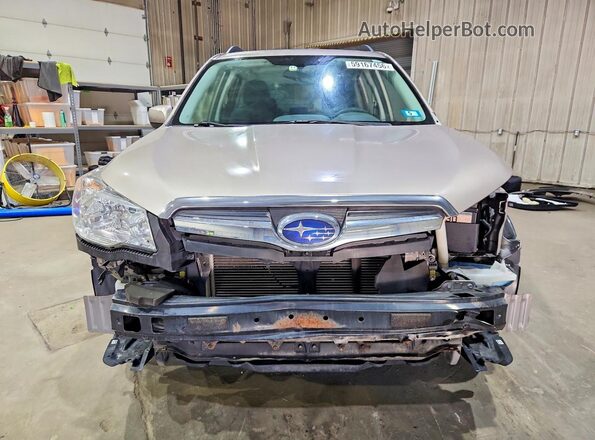 JF2SJADC1GH402672 2016 SUBARU FORESTER Желто-коричневый Вид спереди