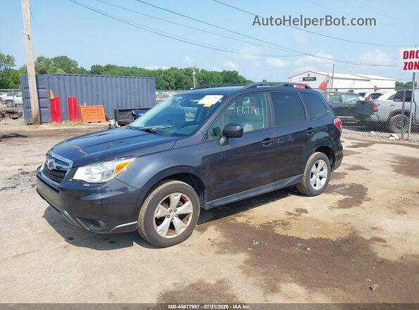 JF2SJADC1GH421111 2016 SUBARU FORESTER Gray Передня ліва чверть