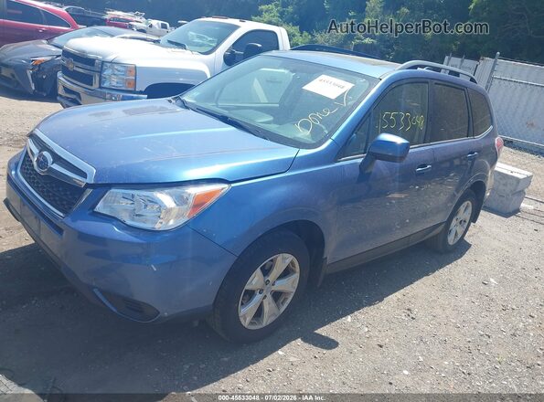 JF2SJADC1GH477792 2016 SUBARU FORESTER Blue Front left