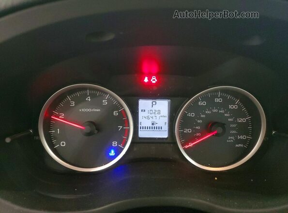 JF2SJADC1GH478330 2016 SUBARU FORESTER Green Սարքավորումների վահանակի տեսք