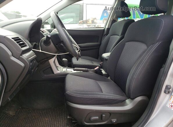 JF2SJADC1GH489540 2016 SUBARU FORESTER Silver Vista interior delantera