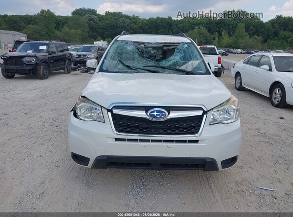 JF2SJADC1GH500228 2016 SUBARU FORESTER White ხელსაწყოთა პანელის ხედი