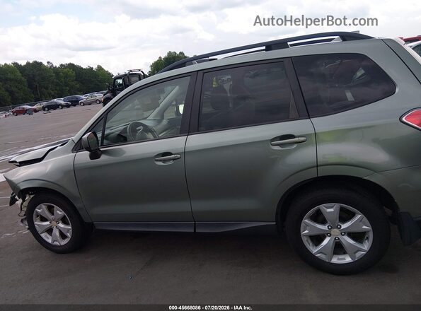 JF2SJADC2GH413728 2016 SUBARU FORESTER Green 