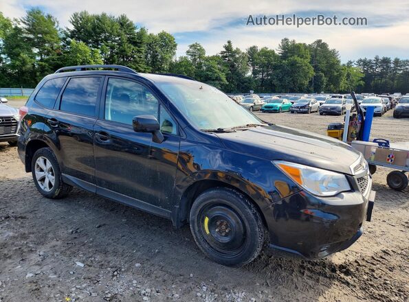 JF2SJADC2GH422638 2016 SUBARU FORESTER Black Առջևի աջ