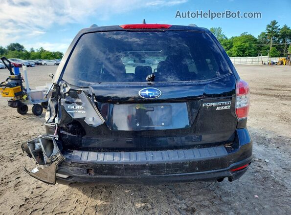 JF2SJADC2GH422638 2016 SUBARU FORESTER Black Հետևի տեսք