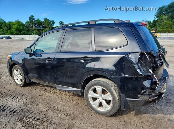 JF2SJADC2GH422638 2016 SUBARU FORESTER Black Հետևի ձախ