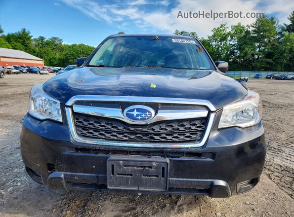 JF2SJADC2GH422638 2016 SUBARU FORESTER Black Դիմացի տեսք
