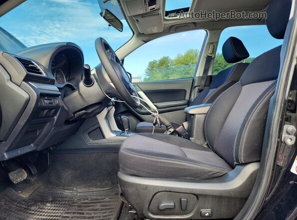 JF2SJADC2GH422638 2016 SUBARU FORESTER Black Սալոնի դիմացի տեսք