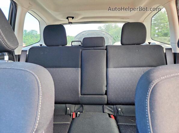 JF2SJADC2GH422638 2016 SUBARU FORESTER Black Հետևի նստատեղերի տեսք