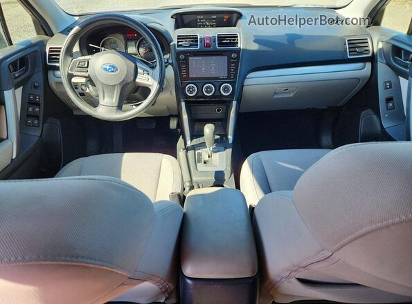 JF2SJADC2GH506653 2016 SUBARU FORESTER Темно-бордовый Вид панели приборов