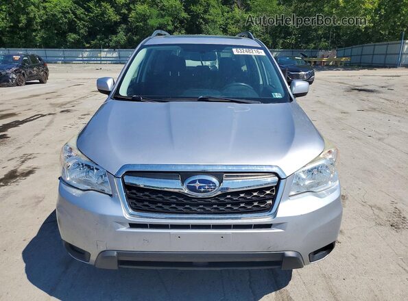 JF2SJADC2GH542553 2016 SUBARU FORESTER Silver Front view