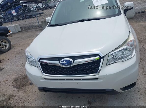 JF2SJADC2GH561183 2016 SUBARU FORESTER White Widok zestawu wskaźników