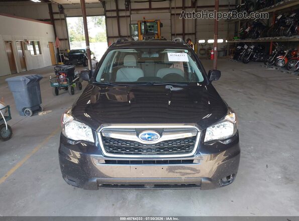JF2SJADC3GH407744 2016 SUBARU FORESTER Черный Вид щитка приборов