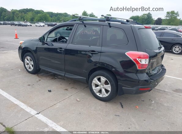 JF2SJADC3GH435673 2016 SUBARU FORESTER Black უკანა მარცხენა