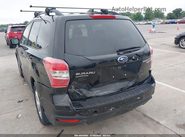 JF2SJADC3GH435673 2016 SUBARU FORESTER Black წინა ხედი