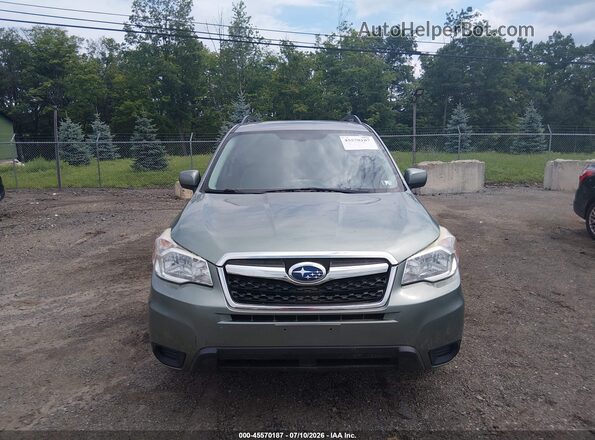JF2SJADC3GH449749 2016 SUBARU FORESTER Green Սարքավորումների վահանակի տեսք