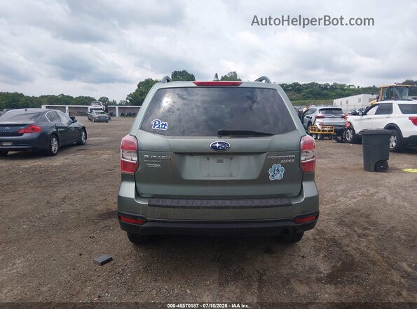 JF2SJADC3GH449749 2016 SUBARU FORESTER Green 
