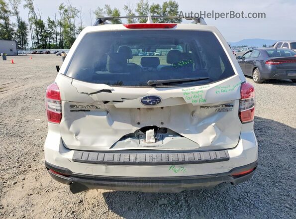 JF2SJADC3GH506306 2016 SUBARU FORESTER White Հետևի տեսք