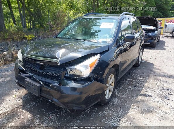 JF2SJADC3GH542657 2016 SUBARU FORESTER Black წინა ხედი