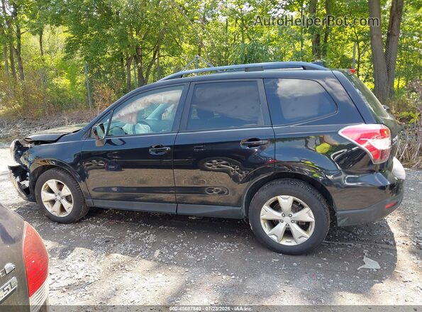 JF2SJADC3GH542657 2016 SUBARU FORESTER Black სალონის 360-გრადუსიანი ხედი