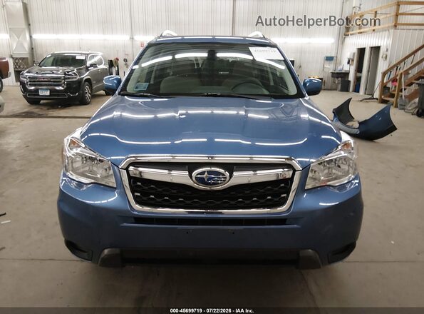 JF2SJADC3GH557868 2016 SUBARU FORESTER Синий Вид задней части салона