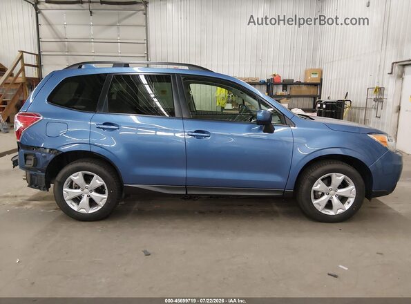 JF2SJADC3GH557868 2016 SUBARU FORESTER Синий Панорамный вид салона 360°