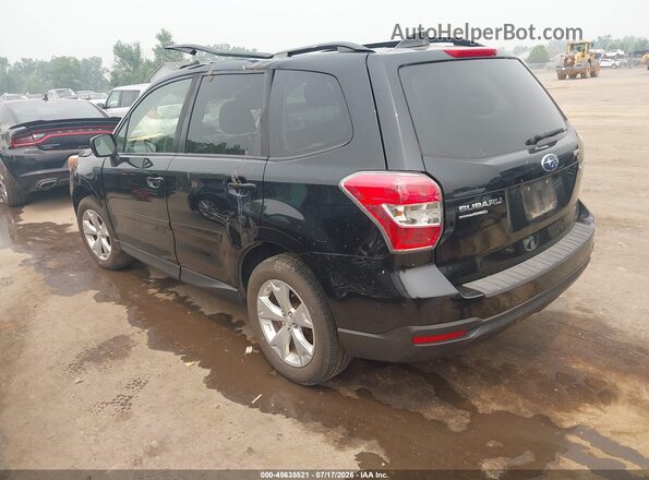 JF2SJADC3GH558969 2016 SUBARU FORESTER Black უკანა მარცხენა