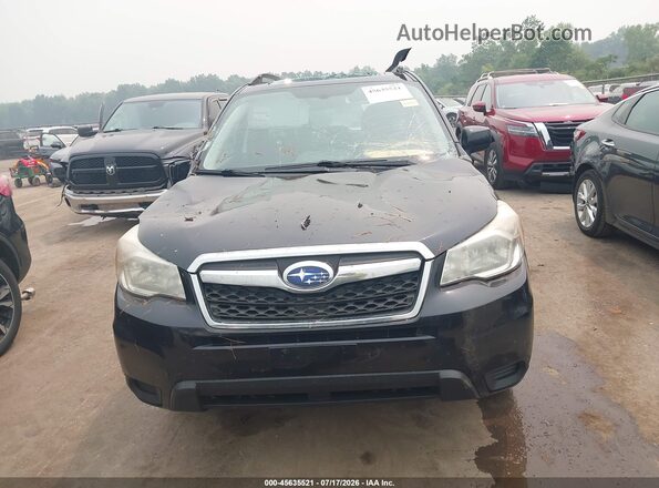 JF2SJADC3GH558969 2016 SUBARU FORESTER Black ხელსაწყოთა პანელის ხედი